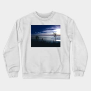 Nature photography landscape lakeview Crewneck Sweatshirt